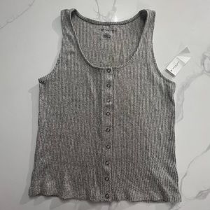 NWT American Eagle Outfitters gray tank top size small